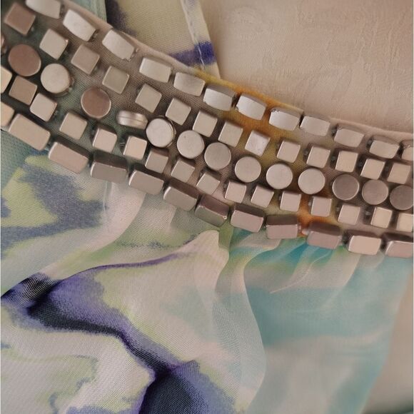 Vince Camuto Long Formal Dress Sz 4 Wedding Party - Picture 14 of 16